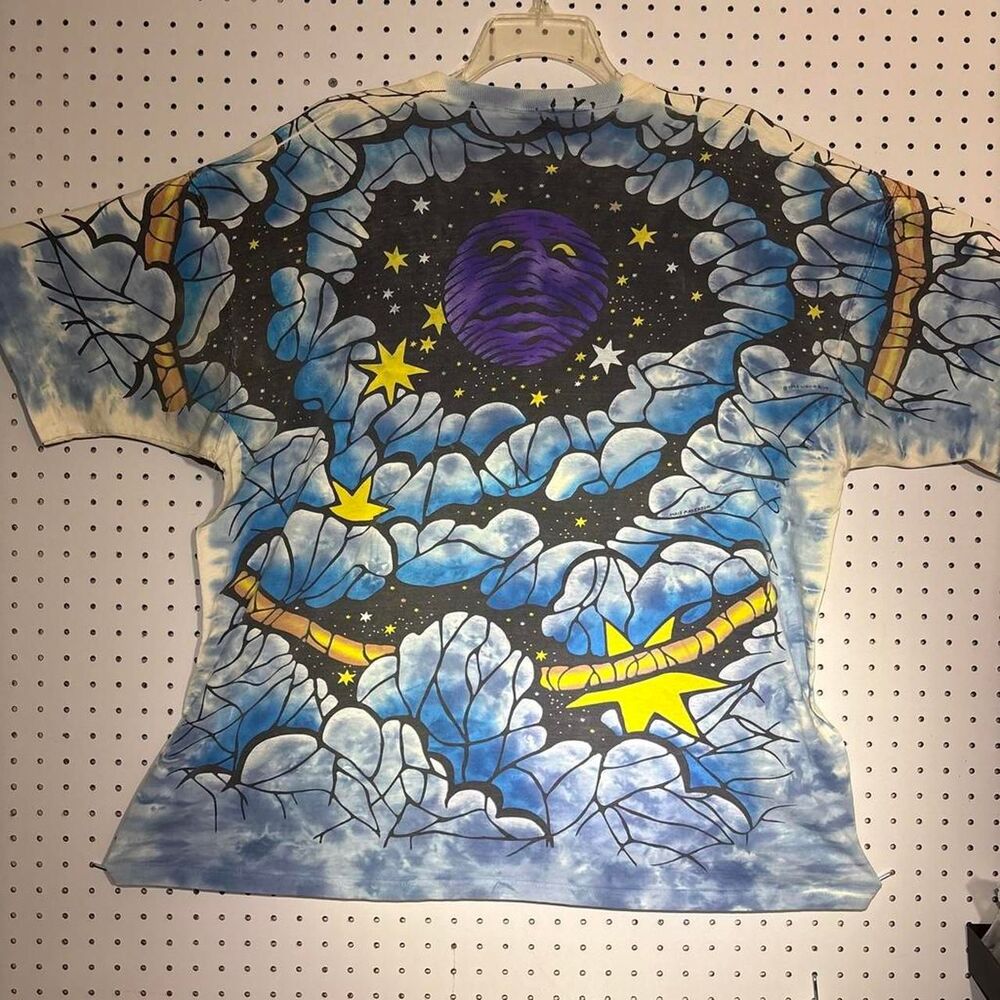 Liquid-blue Men's multi T-shirt - Picture 7 of 8
